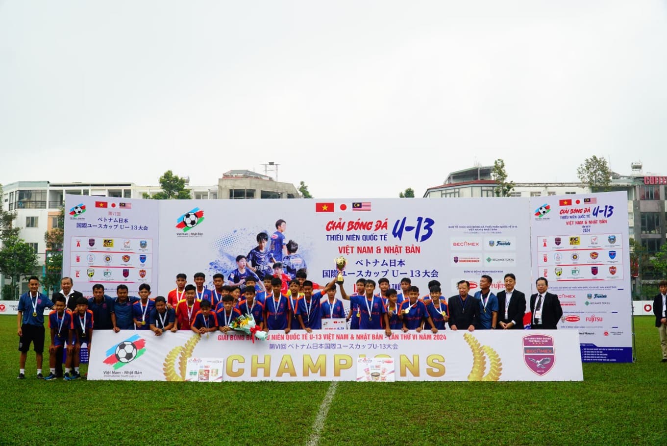 Bế mạc Giải bóng đá Thiếu niên quốc tế U13 Việt Nam – Nhật Bản lần thứ 6.