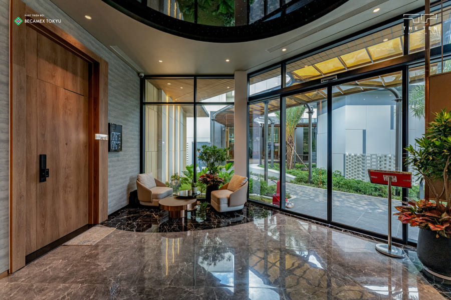Model home lobby